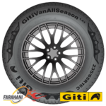 لاستیک جی تی سایز 235/60R17 مدل Van All season LA1