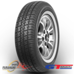 لاستیک جی تی رادیال سایز 205/75R14 مدل Champiro75 8pr دور سفید