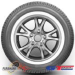 لاستیک جی تی رادیال سایز 205/75R14 مدل Champiro75 8pr دور سفید